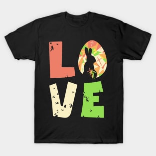 Love Easter Christian Cross T-Shirt